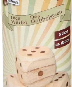 Lifetime Games Dobbelstenen Hout 5-delig 7 Lifetime Games Dobbelstenen Hout 5-delig -Dobbel Spellen Winkel 266x840