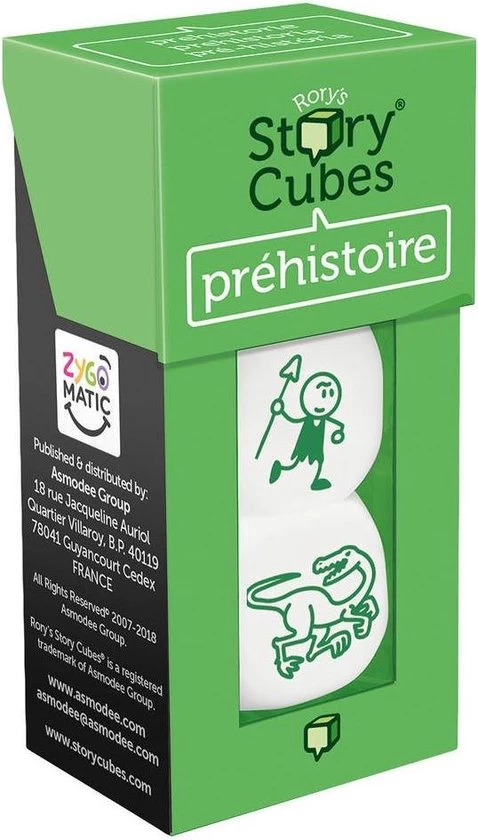 Zygomatic Story Cubes Prehistoria 1 Zygomatic Story Cubes Prehistoria