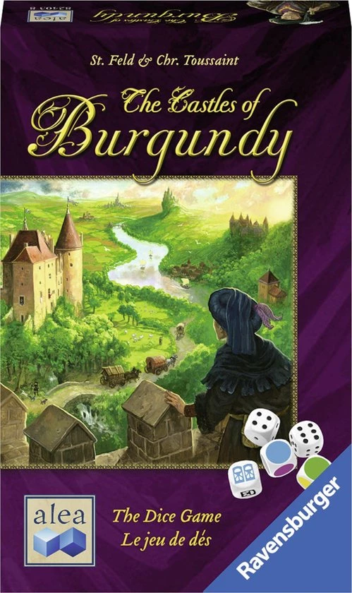 Ravensburger Alea Castles Of Burgundy - Dobbelspel - Engelstalige Uitgave 1 Ravensburger Alea Castles Of Burgundy - Dobbelspel - Engelstalige Uitgave