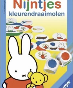 Onbekend Ravensburger Nijntjes Kleurendraaimolen - Pocketspel