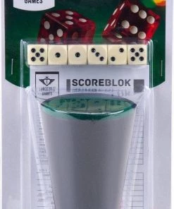 Merkloos Dobbelsteenset - Scoreblok - 6 Dobbelstenen -Dobbel Spellen Winkel 518x840