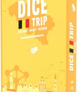Dice Trip - Belgium * Roll & Write * Dobbelspel * Helvetiq
