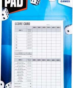 Clown Games Clown Scoreblok 50 Vel Blk