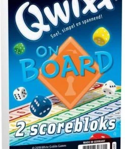 White Goblin Games - Qwixx On Board - Extra Scoreblokken - Dobbelspel