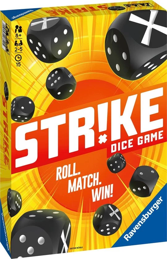 Ravensburger Strike - Dobbelspel 1 Ravensburger Strike - Dobbelspel