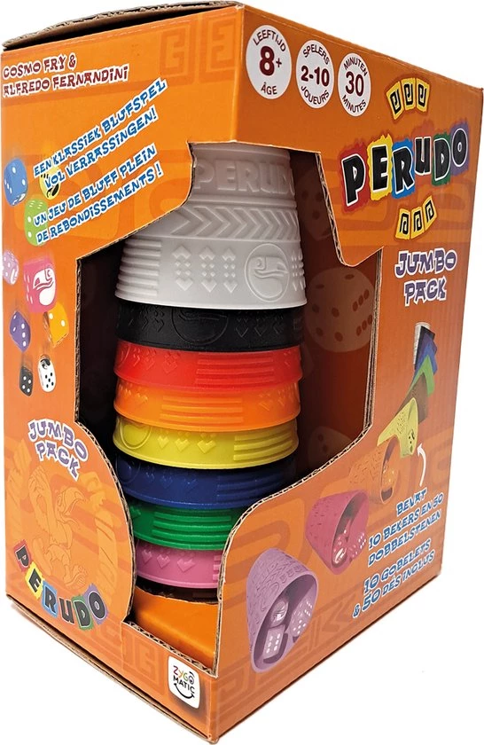 Zygomatic Board Game Studio Perudo Jumbo - Dobbelspel 3 Zygomatic Board Game Studio Perudo Jumbo - Dobbelspel - Afbeelding 3