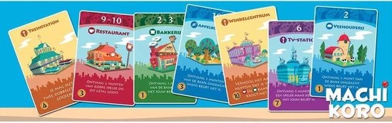 White Goblin Games Machi Koro - Kaartspel 11 White Goblin Games Machi Koro - Kaartspel - Afbeelding 11