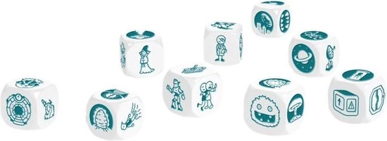 Zygomatic Board Game Studio Rory's Story Cubes Astro - Dobbelspel 2 Zygomatic Board Game Studio Rory's Story Cubes Astro - Dobbelspel - Afbeelding 2