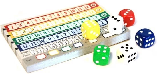 White Goblin Games Qwixx - Dobbelspel 9 White Goblin Games Qwixx - Dobbelspel - Afbeelding 9