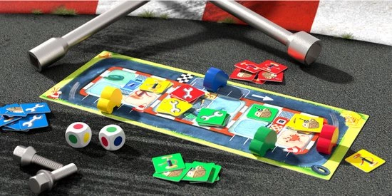 Dobbelspel Pitsstop - Haba 3 Dobbelspel Pitsstop - Haba - Afbeelding 3