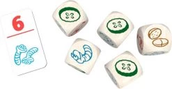 999 Games Regenwormen Junior (A13) Dobbelspel -Dobbel Spellen Winkel 550x285