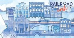 White Goblin Games Railroad Ink: Diepblauwe Versie -Dobbel Spellen Winkel 550x287 2