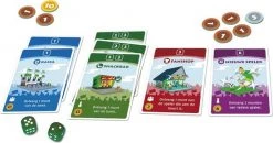White Goblin Games Machi Koro Spel Voetbal Editie -Dobbel Spellen Winkel 550x289