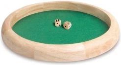 Longfield Pokerpiste 29 Cm Incl. 2 Dobbelstenen 18mm -Dobbel Spellen Winkel 550x294