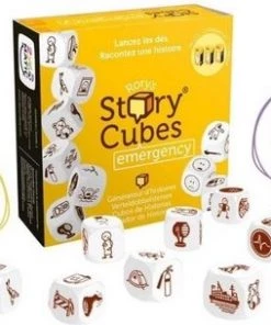 Asmodee Spellenbundel - Dobbelspel - 3 Stuks - Rory's Story Cubes Voyages, Fantasia & Emergency -Dobbel Spellen Winkel 550x304 11
