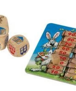 999 Games Konijnenhokken Dobbelspel -Dobbel Spellen Winkel 550x304