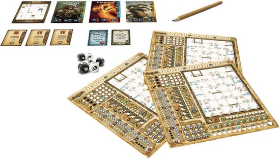 Paper Dungeons NL - Gezelschapsspel - Geronimo Games - Meeplebr 2 Paper Dungeons NL - Gezelschapsspel - Geronimo Games - Meeplebr - Afbeelding 2