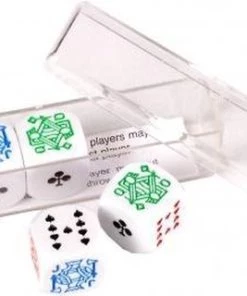 Longfield Games Pokerstenen 5 Stuks 18 Mm