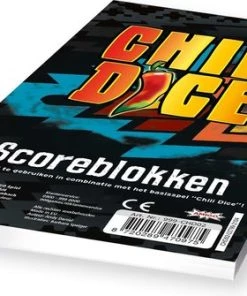 999 Games Scoreblokken Chili Dice Drie Stuks Dobbelspel