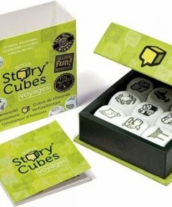 Merkloos Spellenbundel - Dobbelspel - 3 Stuks - Rory's Story Cubes Voyages, Astro & Emergency -Dobbel Spellen Winkel 550x337 6