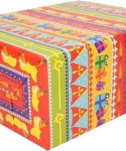 Bellatio Decorations Sinterklaas Spel Gele Dobbelsteen En 12x Inpakpapier Rollen - Pakjesavond Sinterklaasspel Dobbelstenen En Cadeaupapier Set -Dobbel Spellen Winkel 550x343 2