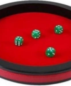 HOT Games Dobbelpiste 30cm Rood Zwart