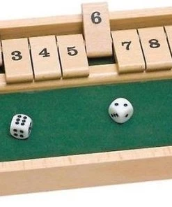 Goki Houten Spel Shut The Box -Dobbel Spellen Winkel 550x344