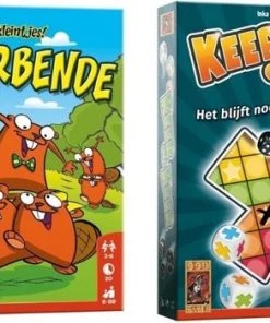 999 Games Spellenbundel - Dobbelspel - 2 Stuks - Beverbende & Keer Op Keer
