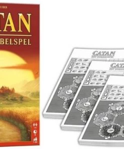 999 Games Spellenset - 2 Stuks - Catan Dobbelspel - Dobbelspel & Scoreblok 3 Stuks