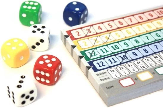 White Goblin Games Qwixx - Dobbelspel 4 White Goblin Games Qwixx - Dobbelspel - Afbeelding 4