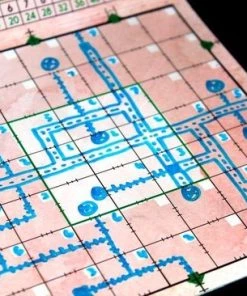 White Goblin Games Railroad Ink: Rode Versie -Dobbel Spellen Winkel 550x366 46