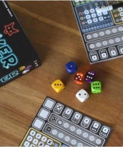 Merkloos Spellenset - 2 Stuks - Clever - Dobbelspel & Scoreblok -Dobbel Spellen Winkel 550x366 64