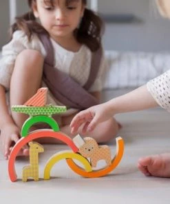 Balansspel Wild Rainbow - Petit Collage -Dobbel Spellen Winkel 550x366 86