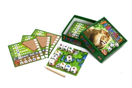White Goblin Games Dobbelspel Zooloretto (nl) 14-delig 5 White Goblin Games Dobbelspel Zooloretto (nl) 14-delig - Afbeelding 5