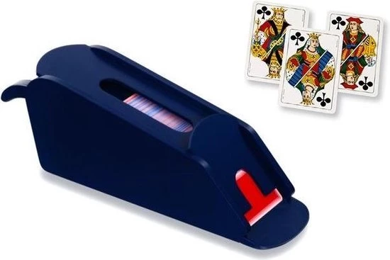 Dal Negro Kaartenhouder Sabot Blackjack 43 Cm Hout Blauw 7-delig 2 Dal Negro Kaartenhouder Sabot Blackjack 43 Cm Hout Blauw 7-delig - Afbeelding 2