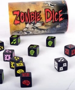 Steve Jackson Games Zombie Dice - Dobbelspel - Engelstalig -Dobbel Spellen Winkel 550x367 2