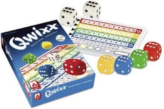 White Goblin Games Qwixx - Dobbelspel 12 White Goblin Games Qwixx - Dobbelspel - Afbeelding 12