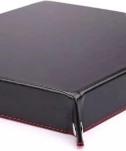 LJP - Dobbelsteenbak - Pitjesbak - Dice Tray - Rood - Dobbelbak - Dobbelpiste - Pokerpiste - Dobbelstenen - Yahtzee -Dobbel Spellen Winkel 550x368 9