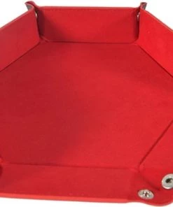 LJP - Dobbelsteenbak - Pitjesbak - Dice Tray - Rood - Dobbelbak - Dobbelpiste - Pokerpiste - Dobbelstenen - Yahtzee -Dobbel Spellen Winkel 550x374 1