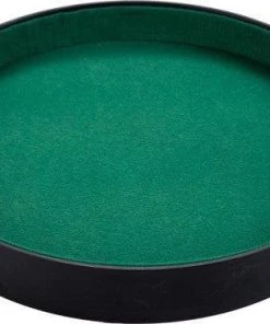 Longfield DICE TRAY OF IMITATION LEATHER - 26 CM -Dobbel Spellen Winkel 550x375 2