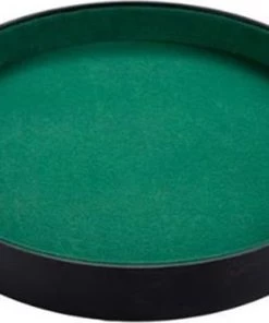 Longfield DICE TRAY OF IMITATION LEATHER - 26 CM