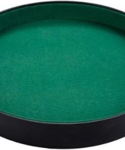 Longfield DICE TRAY OF IMITATION LEATHER - 26 CM -Dobbel Spellen Winkel 550x376