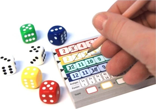 Merkloos Spellenbundel - 3 Stuks - Dobbelspel - Qwixx & Qwixx Big Points & Qwixx Connected 5 Merkloos Spellenbundel - 3 Stuks - Dobbelspel - Qwixx & Qwixx Big Points & Qwixx Connected - Afbeelding 5