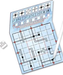 White Goblin Games Railroad Ink: Diepblauwe Versie -Dobbel Spellen Winkel 550x386