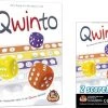 Merkloos Spellenset - 2 Stuks - Qwinto - Dobbelspel & Qwinto Bloks