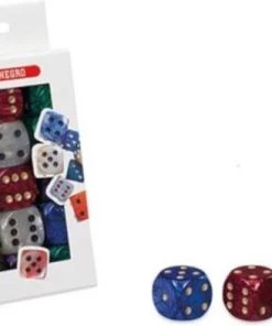 Dal Negro Dobbelsteenset 2,2 Cm 15 Stuks