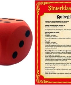 Merkloos Sinterklaas Spel Met Rode Dobbelsteen - Pakjesavond Sinterklaasspel Dobbelstenen Set 5 Merkloos Sinterklaas Spel Met Rode Dobbelsteen - Pakjesavond Sinterklaasspel Dobbelstenen Set -Dobbel Spellen Winkel 550x394 11