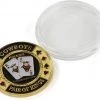 Dal Negro Spelchip Texas Hold 'em Beschermhoes 4 Cm Goud/zwart