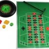 Lg-imports Roulette-set 15 Cm Groen/zwart 29-delig