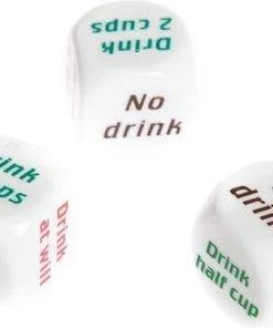 Miro Ecommerce Dobbelstenen - Feestartikelen - Drinkspelletje - Party Game - Drinking Game - 3 Stuks